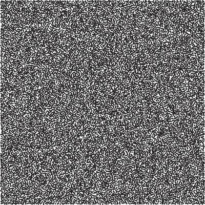 a black and white image of a texture, confetti or white noise