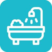 Bathtub Vector Icon