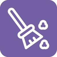 limpiar el polvo vector icono