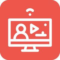 User Live Streaming Vector Icon