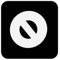 emoji emotie zwart doos sociaal babbelen icoon illustratie geïsoleerd Aan transparant achtergrond png
