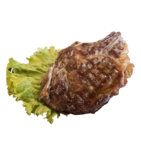 grigliato tagliare di costine carne- png