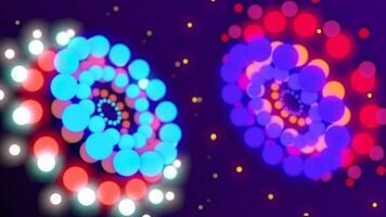 3D Particles Animation video