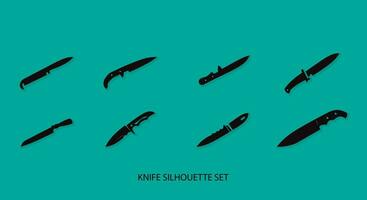 Knife Collection Assorted Vector Elements for Culinary Designs