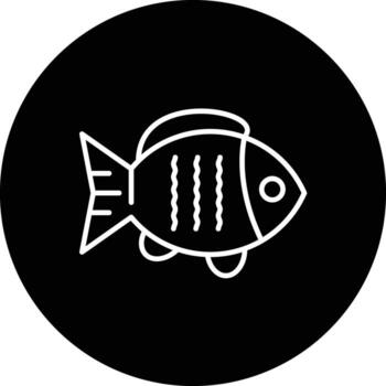 Salmon Vector Icon