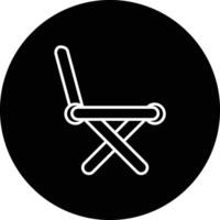 Fishing Chair Vector Icon