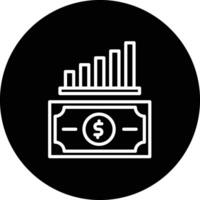 Money Growth Vector Icon