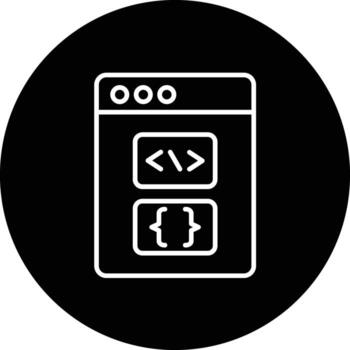 Programming Language Vector Icon