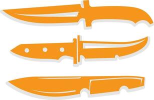 Knife Galore Diverse Vector Graphics for Culinary Enthusiasts