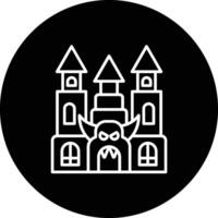 Haunted House Vector Icon