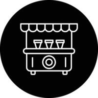 Drinks Stall Vector Icon