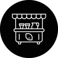 Lemonade Stall Vector Icon