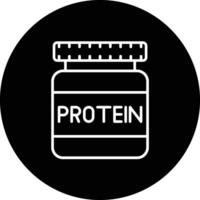 proteinas vector icono