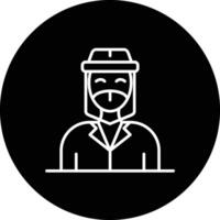 Face Shield Vector Icon