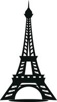 Parisian Fashion   Eiffel Tower Vector Elements for Clothing and Apparel