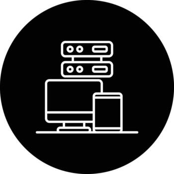 Data Synchronization Vector Icon