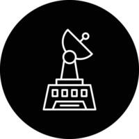 Earth Station Vector Icon