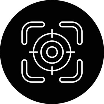 Basic Target Vector Icon