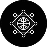 Global Infrastructure Vector Icon