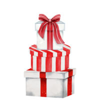 Gift box watercolor png