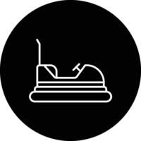 Bumper Cars Vector Icon