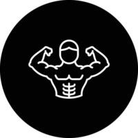 Strong Man Vector Icon