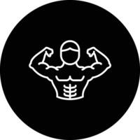 Strong Man Vector Icon