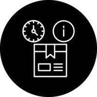 Real Time Inventory Info Vector Icon