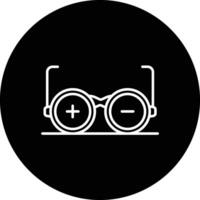 Glasses Prescription Vector Icon