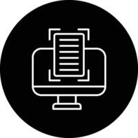 Screen Reader Vector Icon