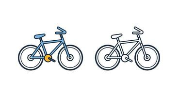 Cycling Lifestyle Scenes in Vectors  Perfect for Sporty and Recreational Concepts.