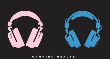 Crystal Clear Audio High Quality Gaming Headset Vector Elements