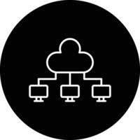 Cloud Computing Vector Icon