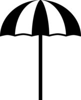 Black umbrella icon png