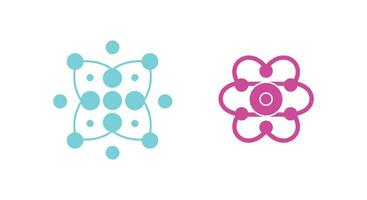 Nuclear Power Illustrated Atom Vector Graphics for Physics and Energy Projects.