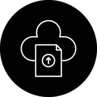 Upload File Vector Icon
