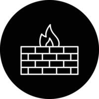 Firewall Vector Icon