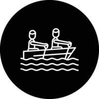 Rowing Vector Icon