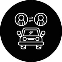 Carpool Vector Icon