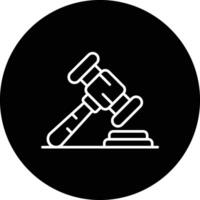 Gavel Vector Icon