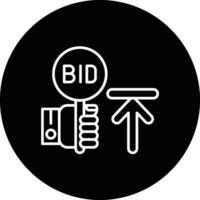 Maximum Bid Vector Icon