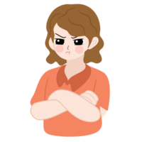 angry cartoon character png