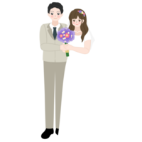 wedding couple clipart png