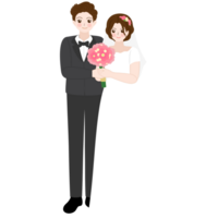 wedding couple clipart png