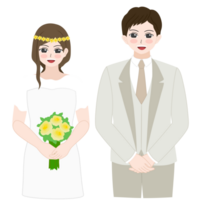 Boda Pareja dibujos animados png