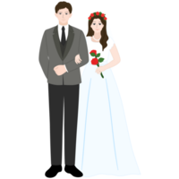 Casamento casal clipart png