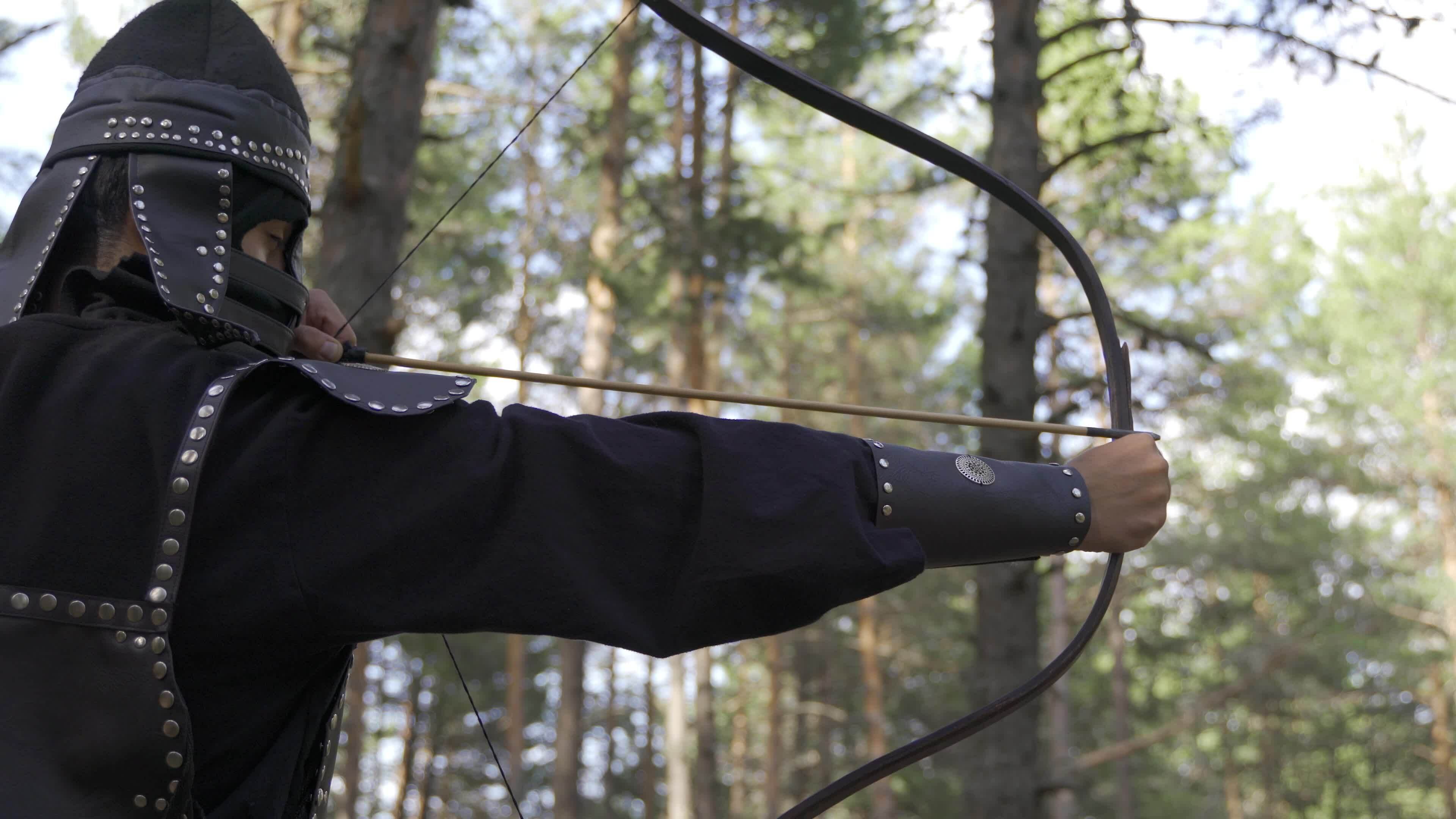 Archer in Ancient History. 33161508 Stock Video at Vecteezy