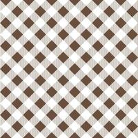 Brown plaid pattern background. plaid pattern background. plaid background. For backdrop, decoration, gift wrapping, gingham tablecloth, blanket, tartan, fashion fabric print. vector