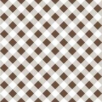 Brown plaid pattern background. plaid pattern background. plaid background. For backdrop, decoration, gift wrapping, gingham tablecloth, blanket, tartan, fashion fabric print. vector