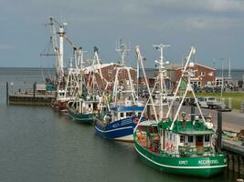 dornum y el puerto de dornumersiel foto